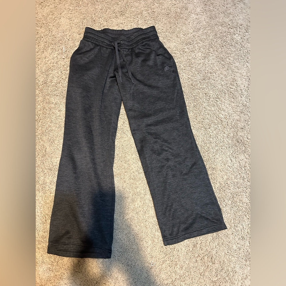 Black adidas sweatpants size M